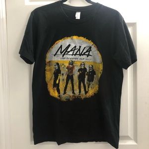 Mana band tour shirt 2015